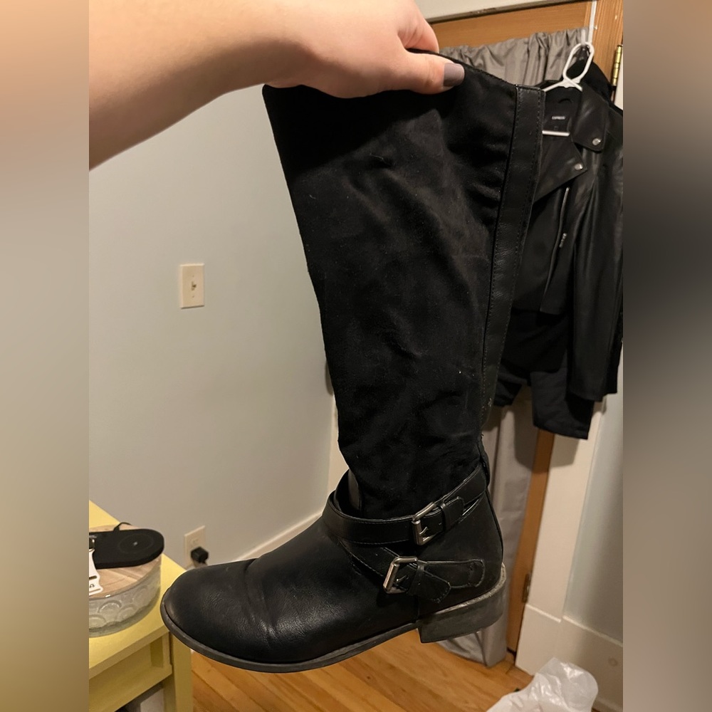 Knee high boots